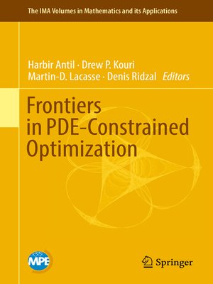 cover image of Frontiers in PDE-Constrained Optimization